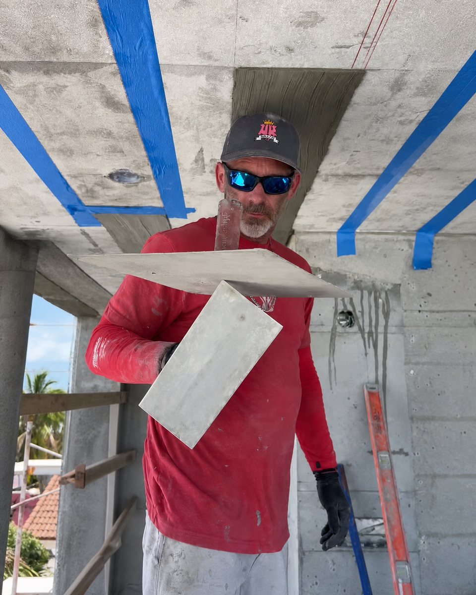 Brian Bourne of Keys Designer Coatings on a job site, confirmed guest at The Golden Pour Awards 2026